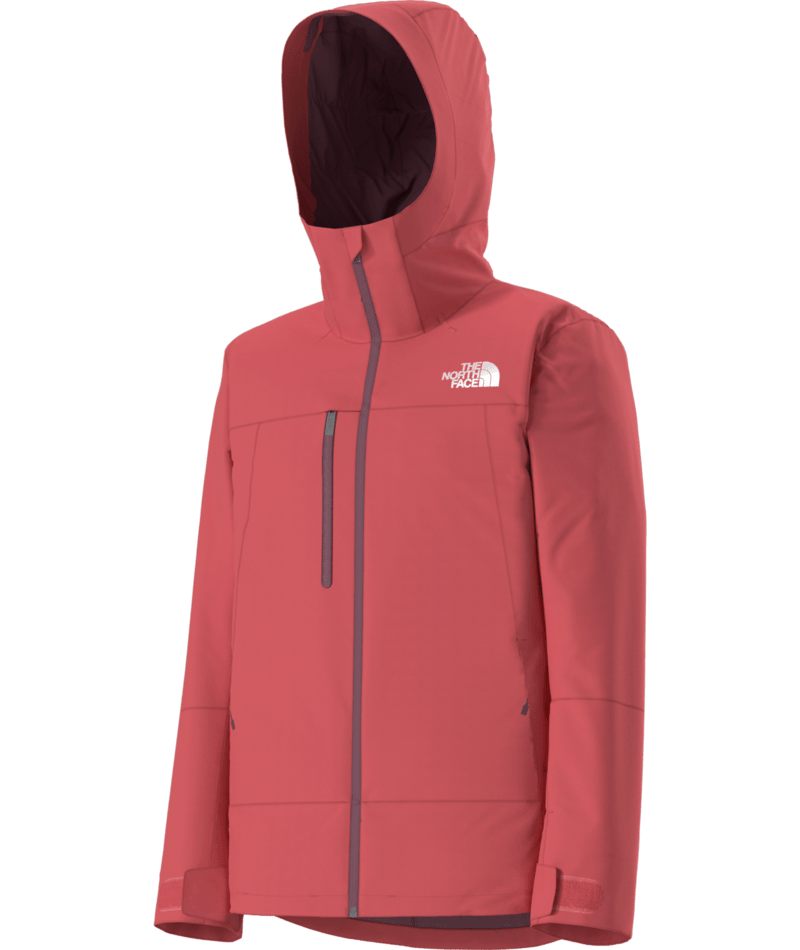 The North Face Rose Red Waterproof Hooded Ski Shell Jacket