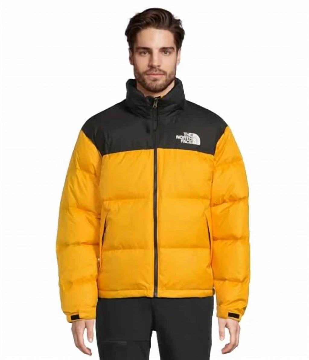 The North Face Nuptse 1996 Retro Down Jacket Summit Gold Black