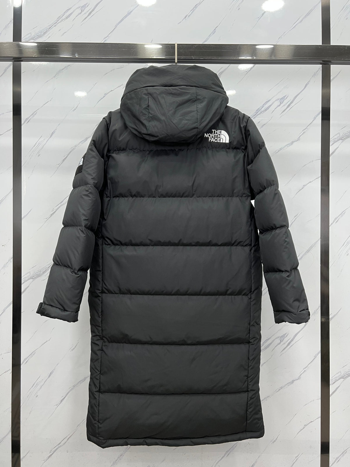 The North Face 1996 Retro Nuptse Long Down Coat Black