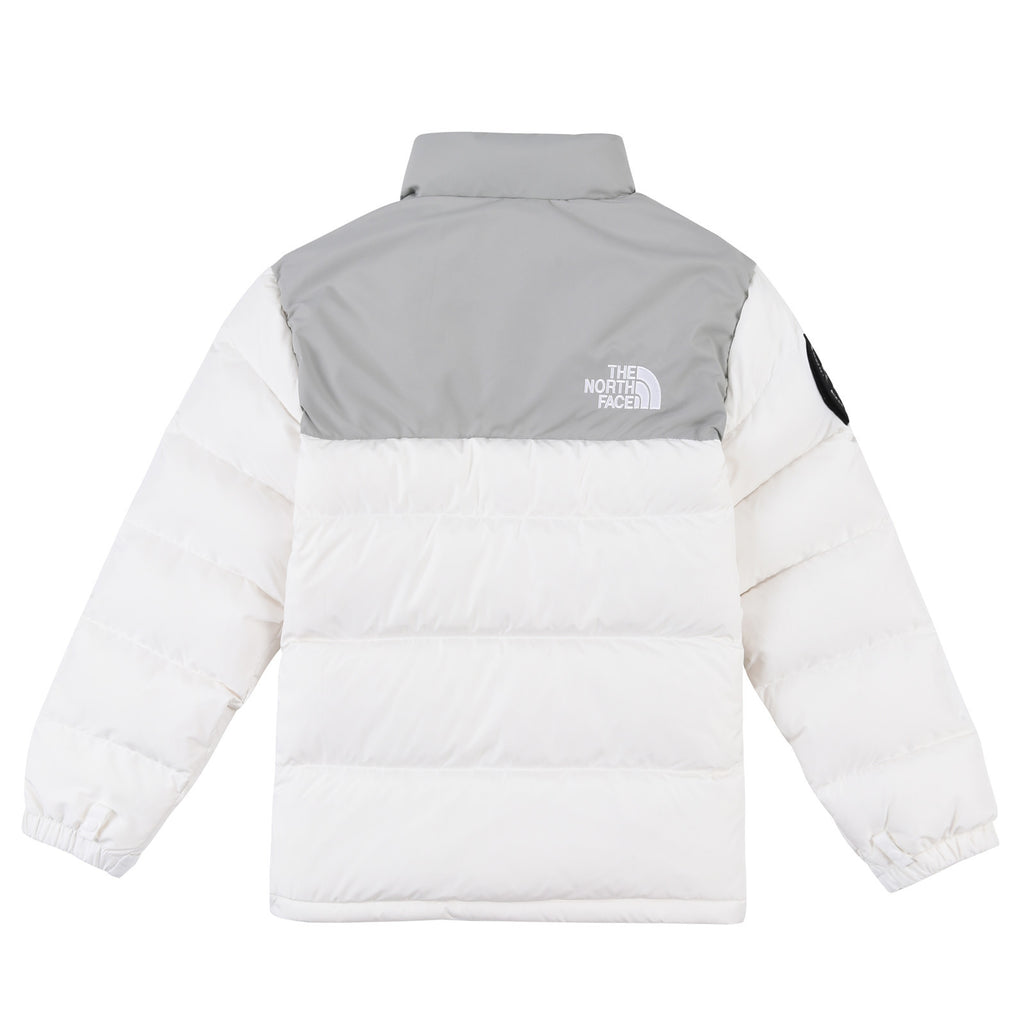 The North Face Nuptse 1992 Anniversary Down Jacket White Grey Colourblock