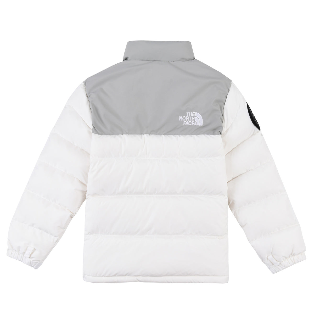 The North Face Nuptse 1992 Anniversary Down Jacket White Grey Colourblock