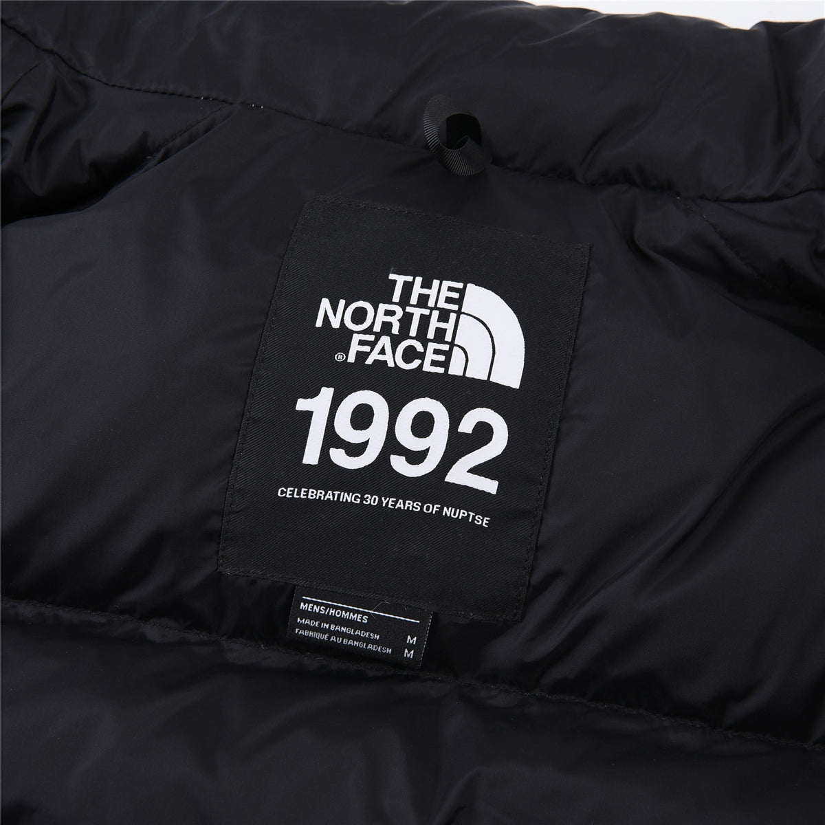 The North Face Nuptse 1992 Anniversary Cloud Print Down Jacket Black