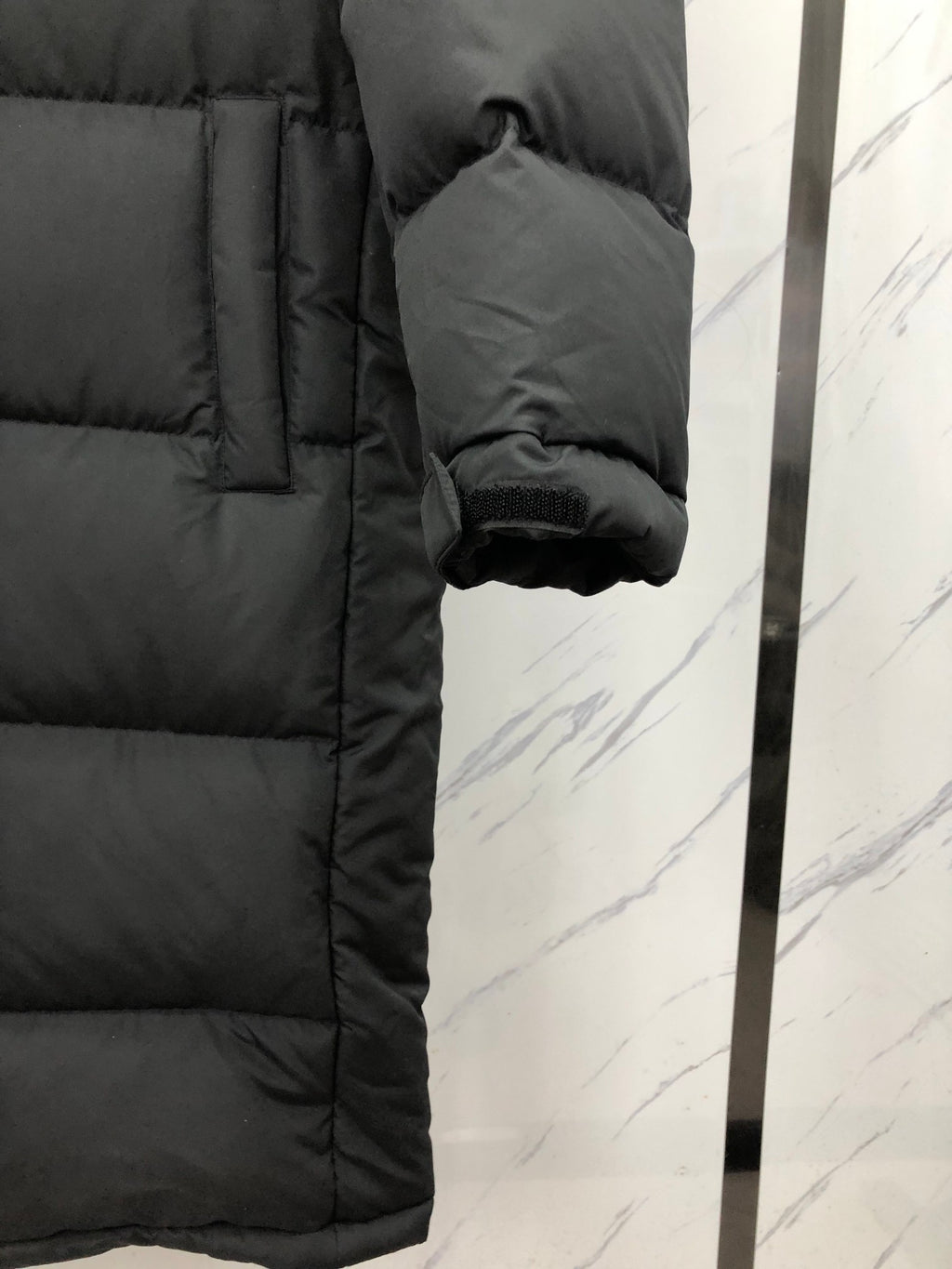 The North Face 1996 Retro Nuptse Long Down Coat Black