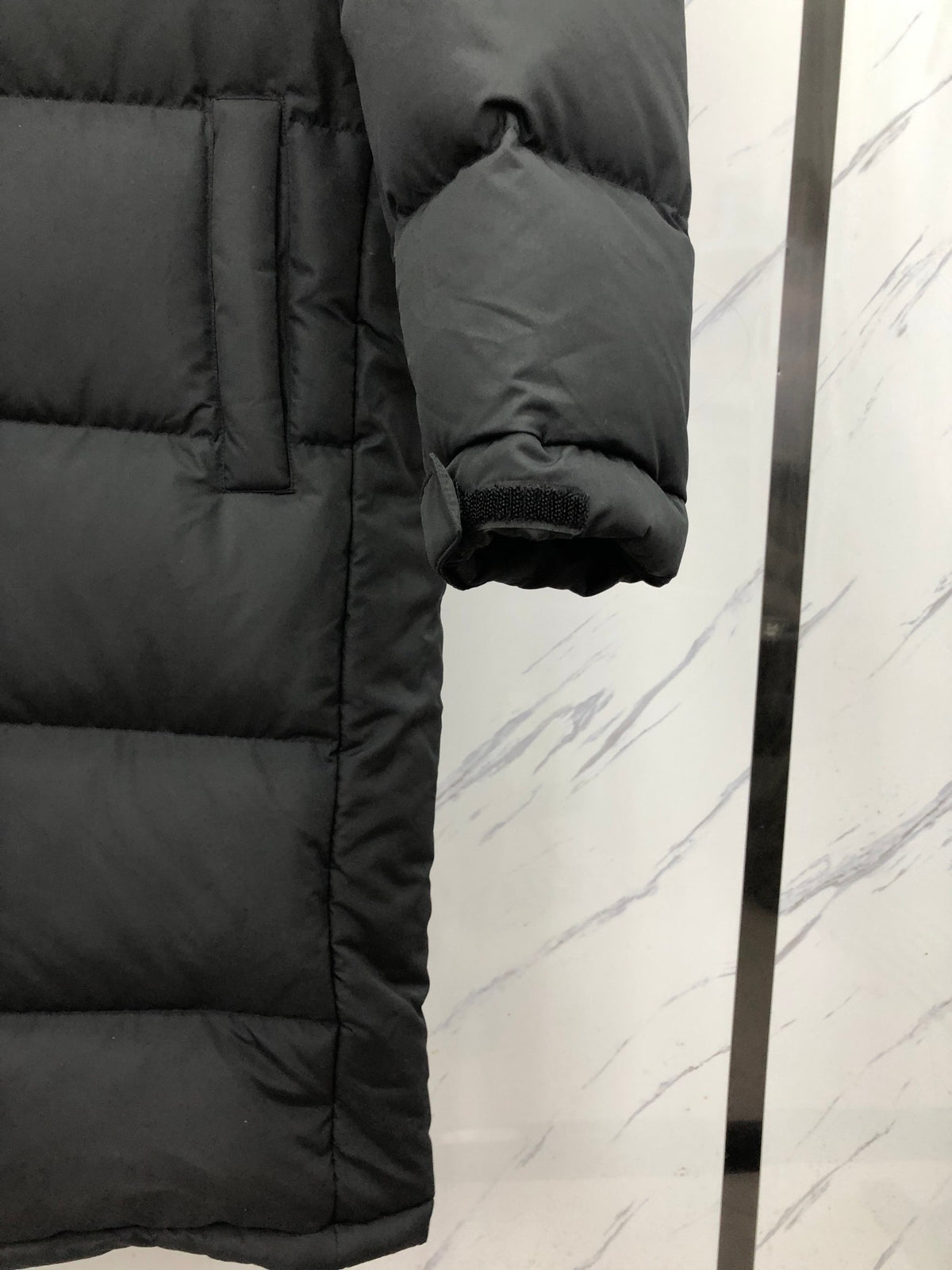 The North Face 1996 Retro Nuptse Long Down Coat Black
