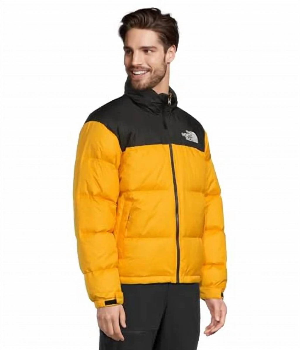 The North Face Nuptse 1996 Retro Down Jacket Summit Gold Black