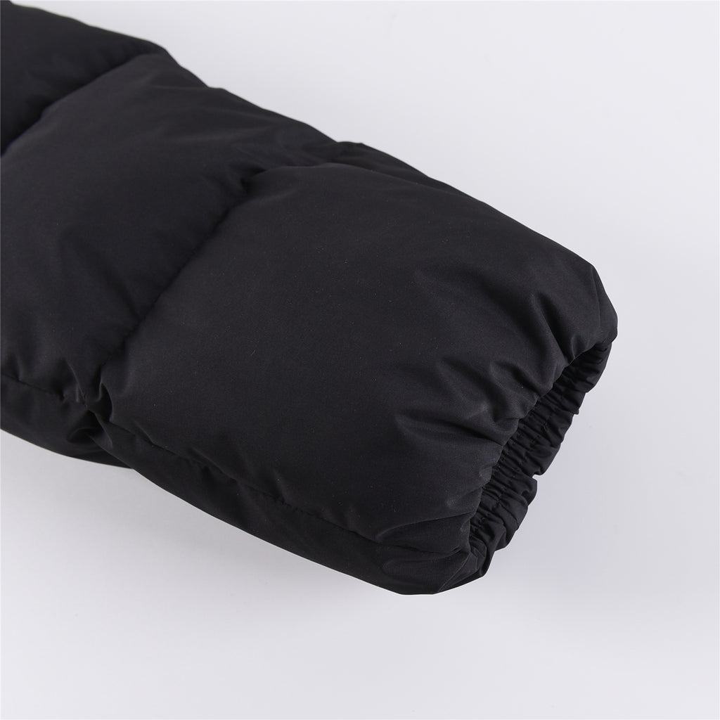 MLB NY Yankees Black Stand Collar Puffer Down Jacket