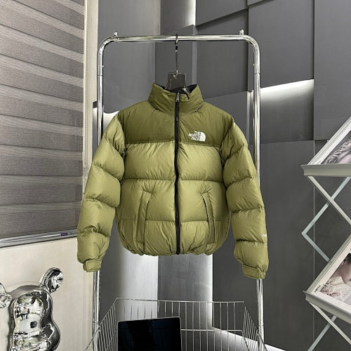 The North Face Nuptse Down Jacket Olive Green Tonal