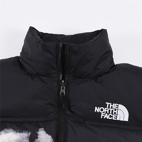 The North Face Nuptse 1992 Anniversary Cloud Print Down Jacket Black