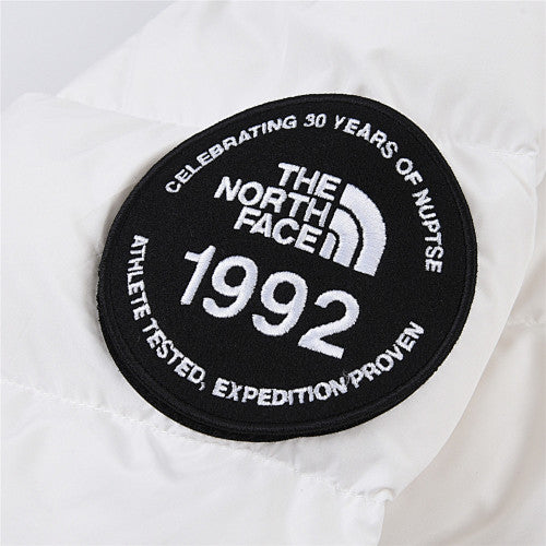 The North Face Nuptse 1992 Anniversary Down Jacket White Grey Colourblock