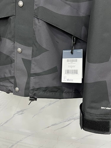 The North Face × KAWS DryVent Mountain Jacket Black XX Allover Print