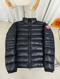 Canada Goose Black Glossy Crofton Down Jacket
