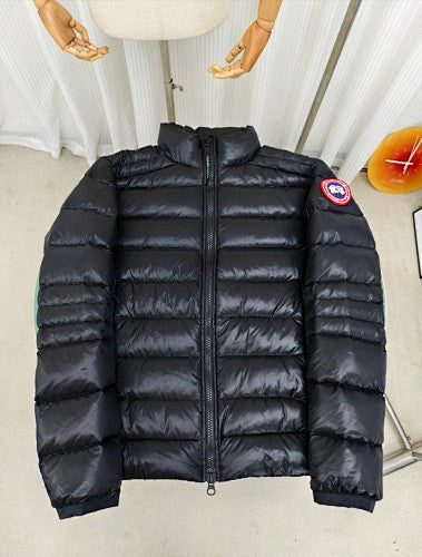 Canada Goose Black Glossy Crofton Down Jacket
