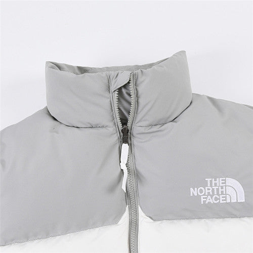 The North Face Nuptse 1992 Anniversary Down Jacket White Grey Colourblock