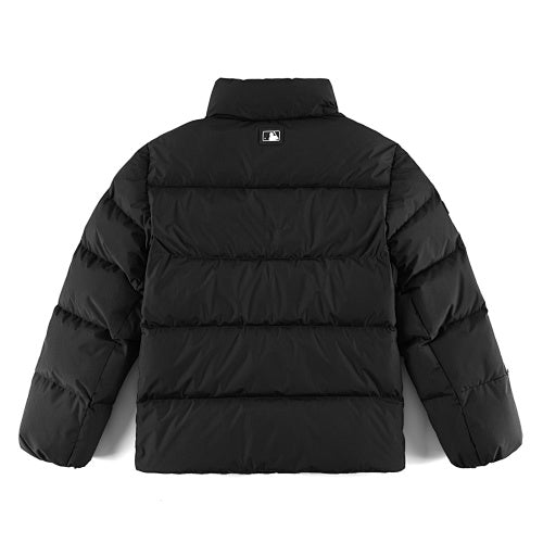 MLB NY Yankees Black Stand Collar Puffer Down Jacket
