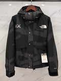 The North Face × KAWS DryVent Mountain Jacket Black XX Allover Print