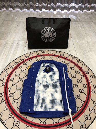 Canada Goose Blue Freestyle Crew Down Vest