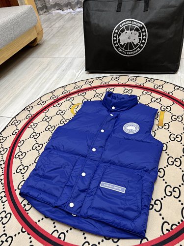 Canada Goose Blue Freestyle Crew Down Vest