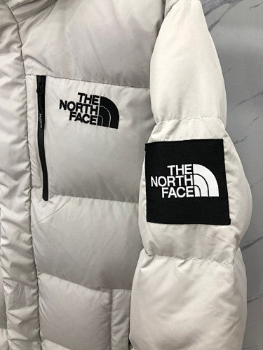 The North Face 1996 Retro Nuptse Long Down Coat Pearl White