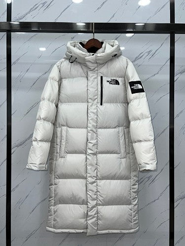The North Face 1996 Retro Nuptse Long Down Coat Pearl White