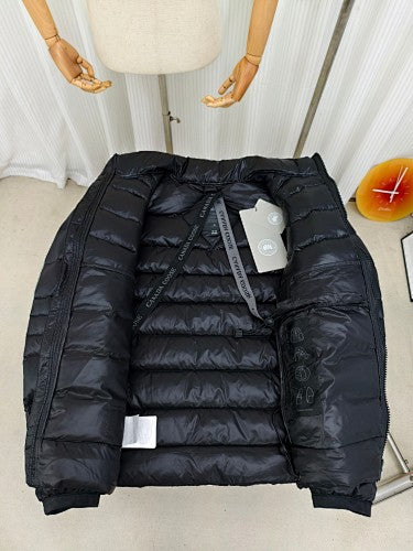 Canada Goose Black Glossy Crofton Down Jacket