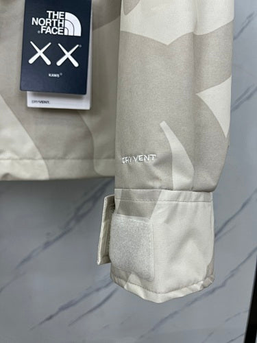The North Face × KAWS DryVent Mountain Jacket Cream XX Allover Print