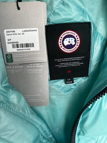 Canada Goose Tiffany Blue Freestyle Crew Down Vest