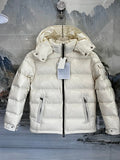 Moncler Cream White Oversized Hooded Down Jacket (Women's)