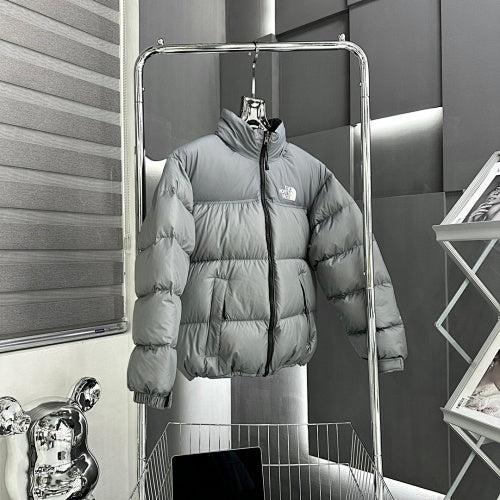 The North Face Nuptse Down Jacket Silver Grey Tonal