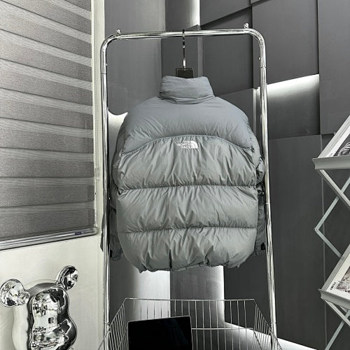 The North Face Nuptse Down Jacket Silver Grey Tonal