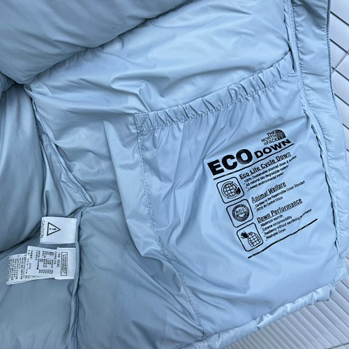 The North Face 1996 Retro Nuptse Down Jacket Ice Blue Black