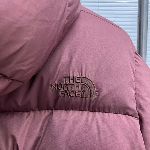 The North Face Nuptse Hooded Down Jacket Dusty Rose