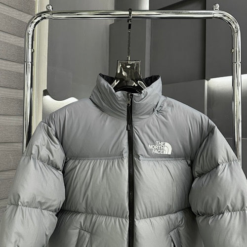 The North Face Nuptse Down Jacket Silver Grey Tonal