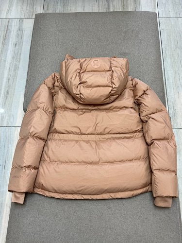 Lululemon Hooded Puffer Jacket in Burgundy — Women's Down Jacket