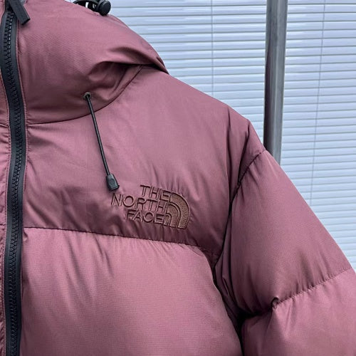 The North Face Nuptse Hooded Down Jacket Dusty Rose