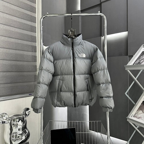 The North Face Nuptse Down Jacket Silver Grey Tonal