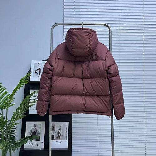 The North Face Nuptse Hooded Down Jacket Dusty Rose