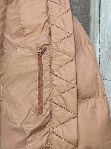 Lululemon Hooded Puffer Jacket in Burgundy — Women's Down Jacket