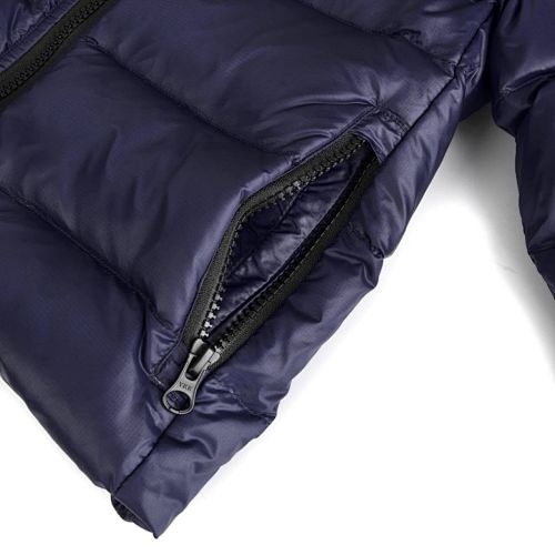 Canada Goose Crofton Kids Down Jacket Navy Blue
