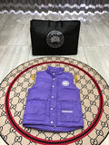 Canada Goose Purple Freestyle Crew Down Vest