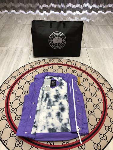 Canada Goose Purple Freestyle Crew Down Vest