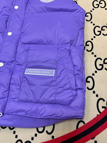Canada Goose Purple Freestyle Crew Down Vest