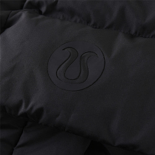 Lululemon Black Hooded Puffer Jacket (Women's)
