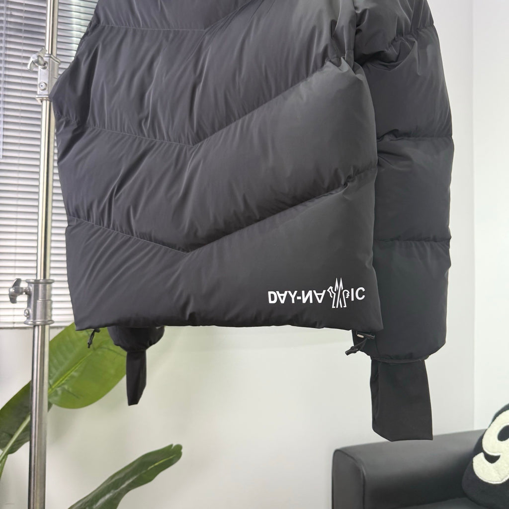 Moncler Grenoble Day-Namic Hooded Down Jacket Black