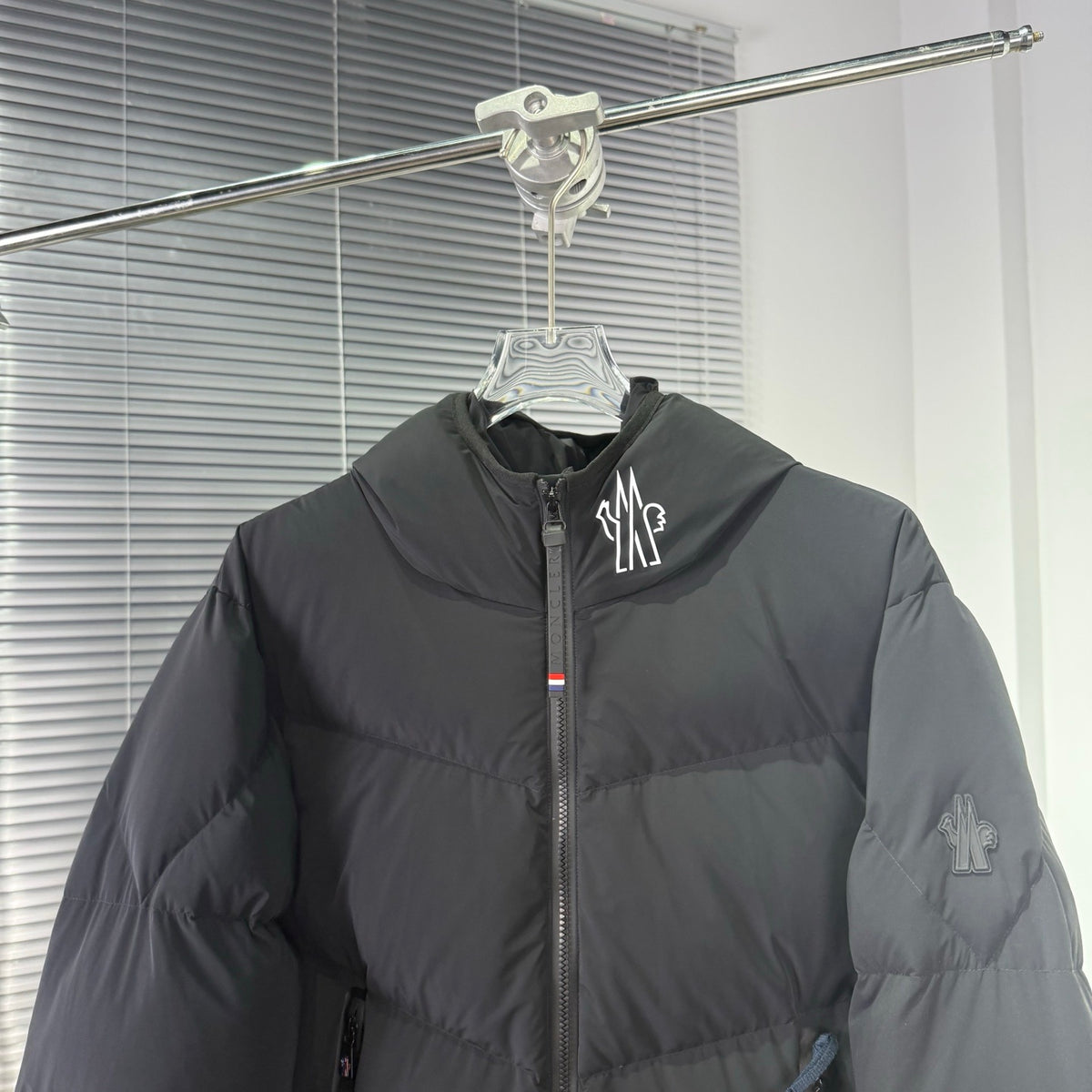 Moncler Grenoble Day-Namic Hooded Down Jacket Black