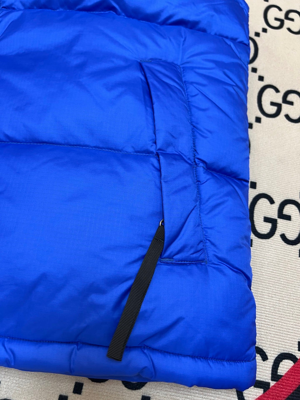 The North Face Blue/Black 1996 Retro Nuptse Down Vest