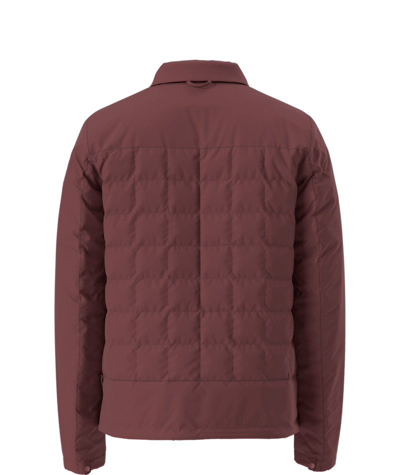 The North Face Burgundy Waterproof Hooded Ski Shell Jacket