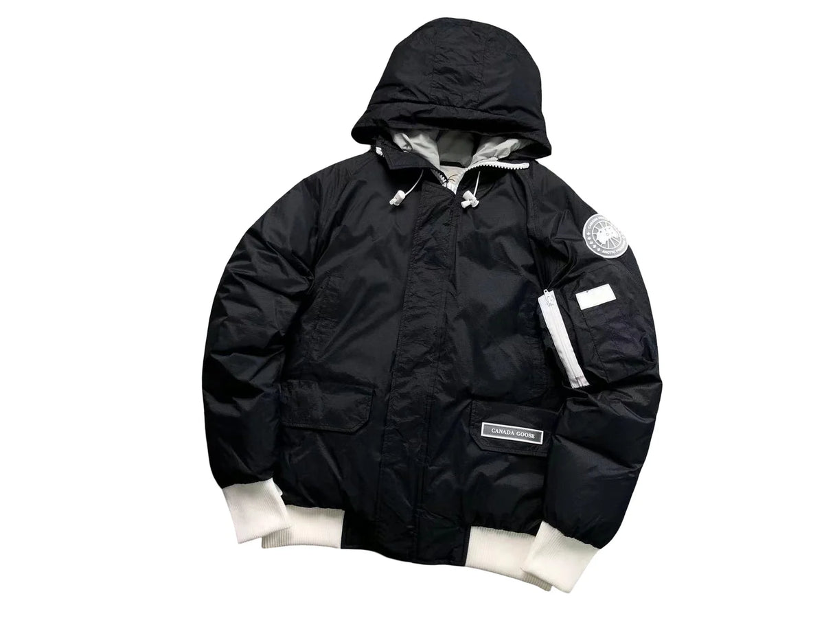Canada Goose Black Chilliwack Bomber Down Jacket