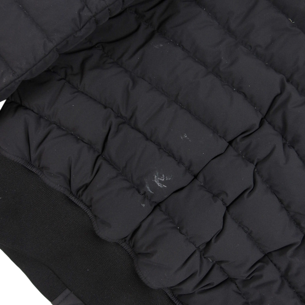 Moncler Black Lightweight MA-1 Bomber Down Jacket