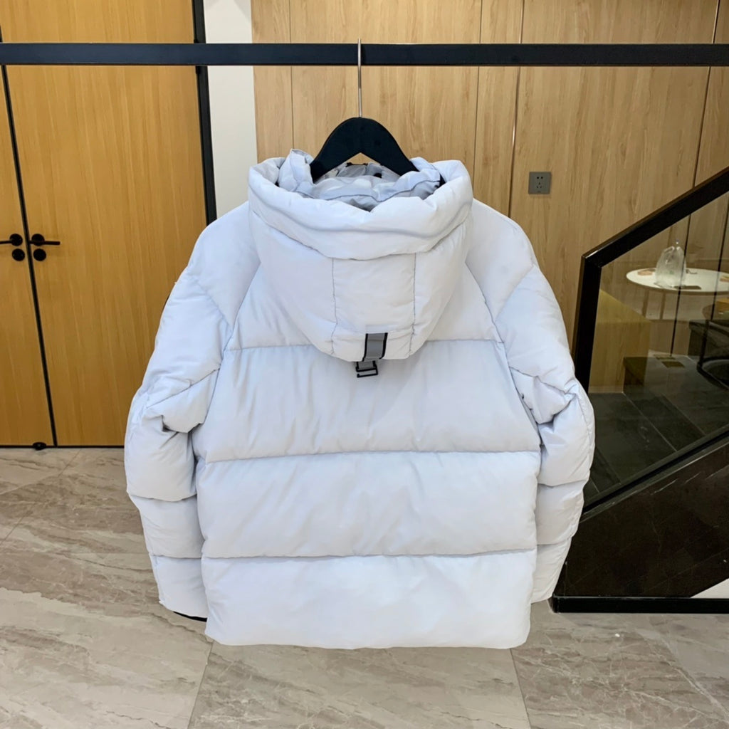 Canada Goose Crofton Down Hoody White Hooded Jacket