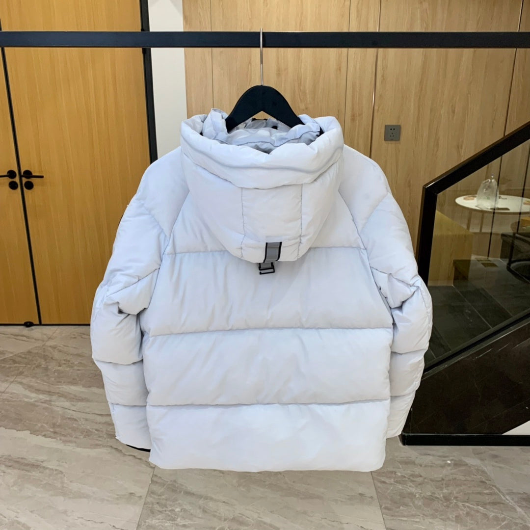 Canada Goose Crofton Down Hoody White Hooded Jacket